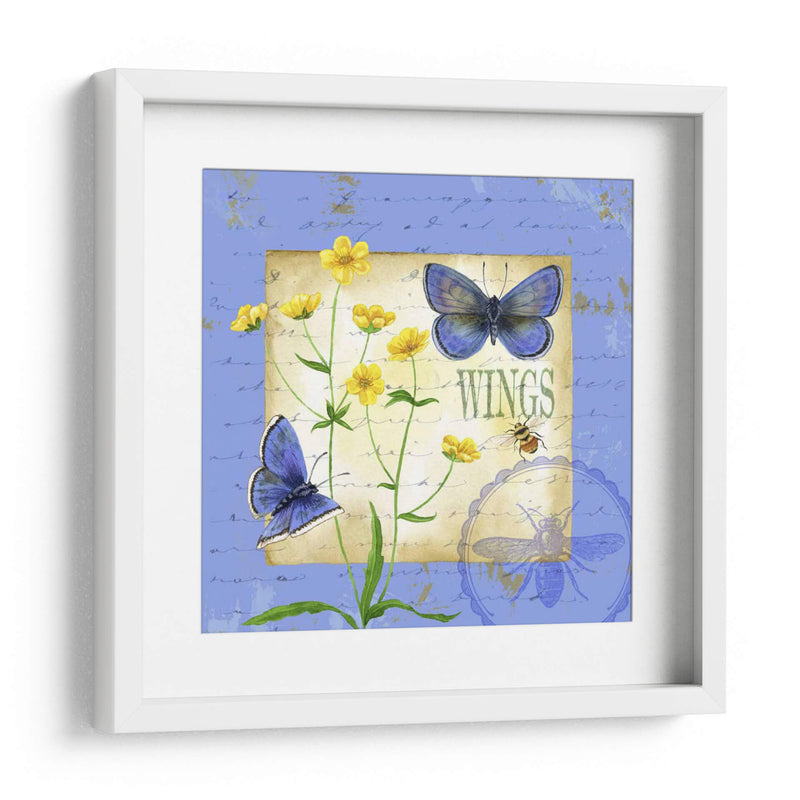 Mariposa Meadow Iv - Jane Maday | Cuadro decorativo de Canvas Lab