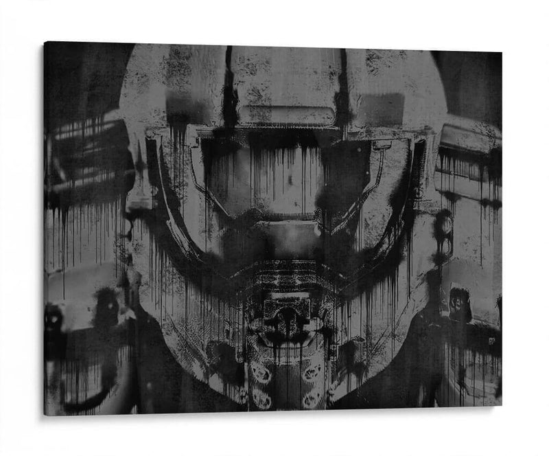Master Chief Drip - Dry Ink | Cuadro decorativo de Canvas Lab