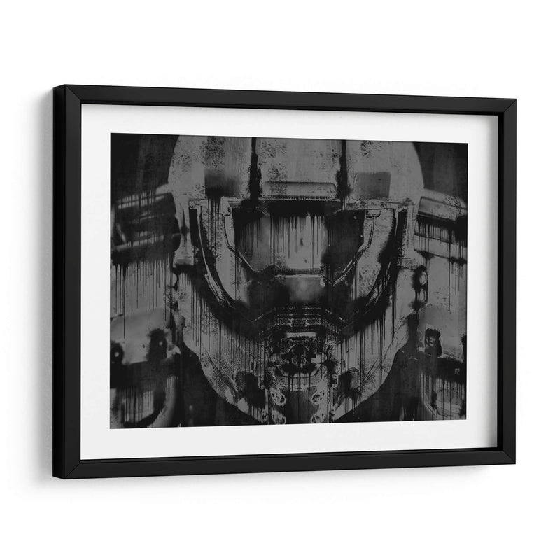 Master Chief Drip - Dry Ink | Cuadro decorativo de Canvas Lab