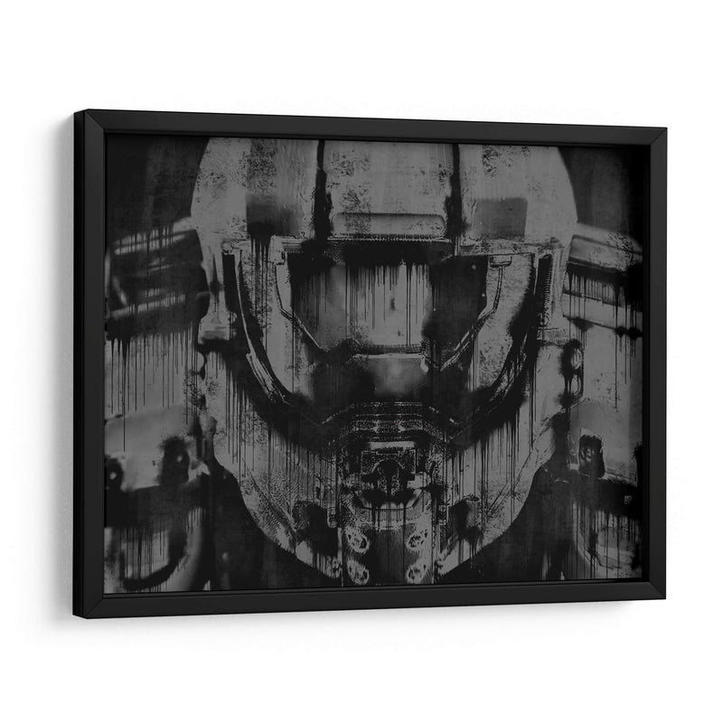 Master Chief Drip - Dry Ink | Cuadro decorativo de Canvas Lab