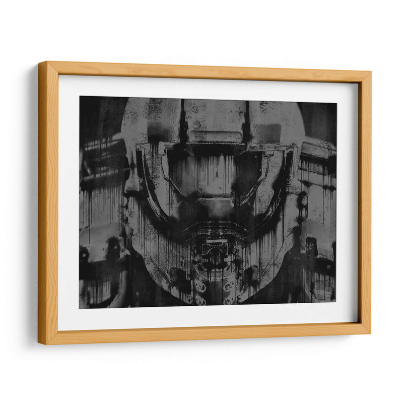 Master Chief Drip - Dry Ink | Cuadro decorativo de Canvas Lab