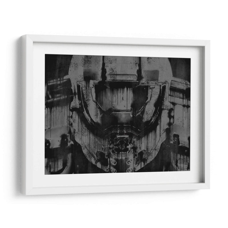 Master Chief Drip - Dry Ink | Cuadro decorativo de Canvas Lab