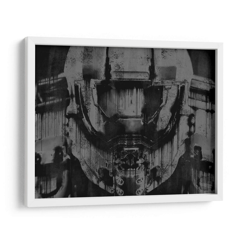 Master Chief Drip - Dry Ink | Cuadro decorativo de Canvas Lab