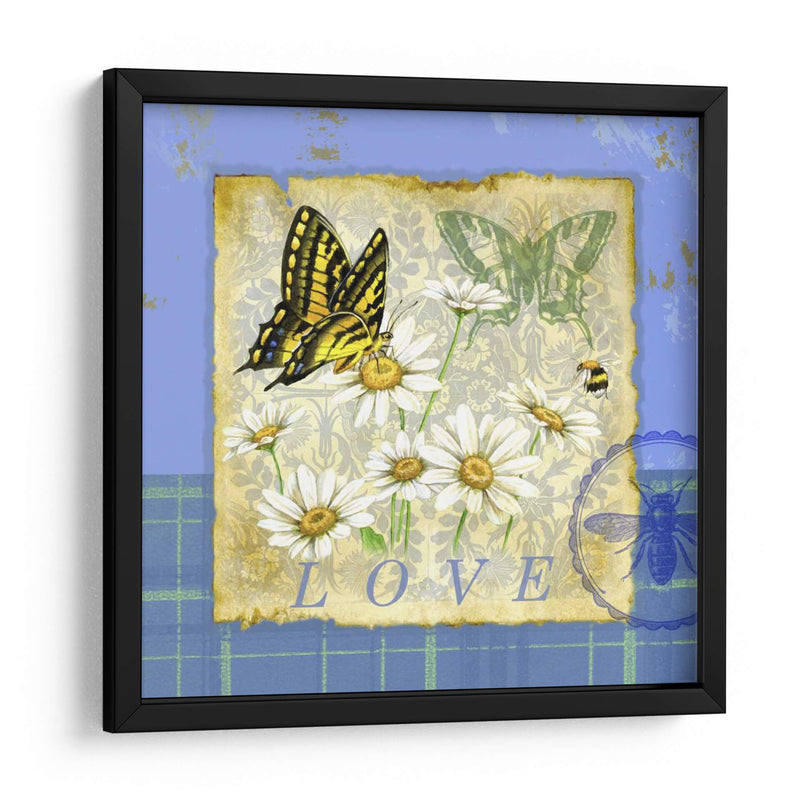 Papillon Plaid I - Jane Maday | Cuadro decorativo de Canvas Lab