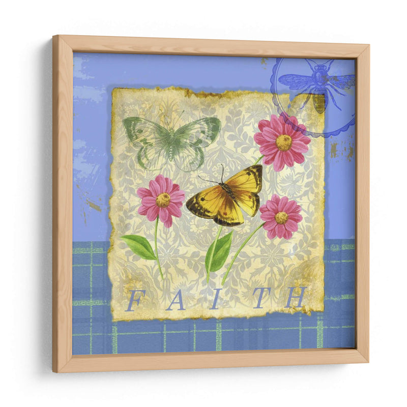 Papillon Plain Ii - Jane Maday | Cuadro decorativo de Canvas Lab