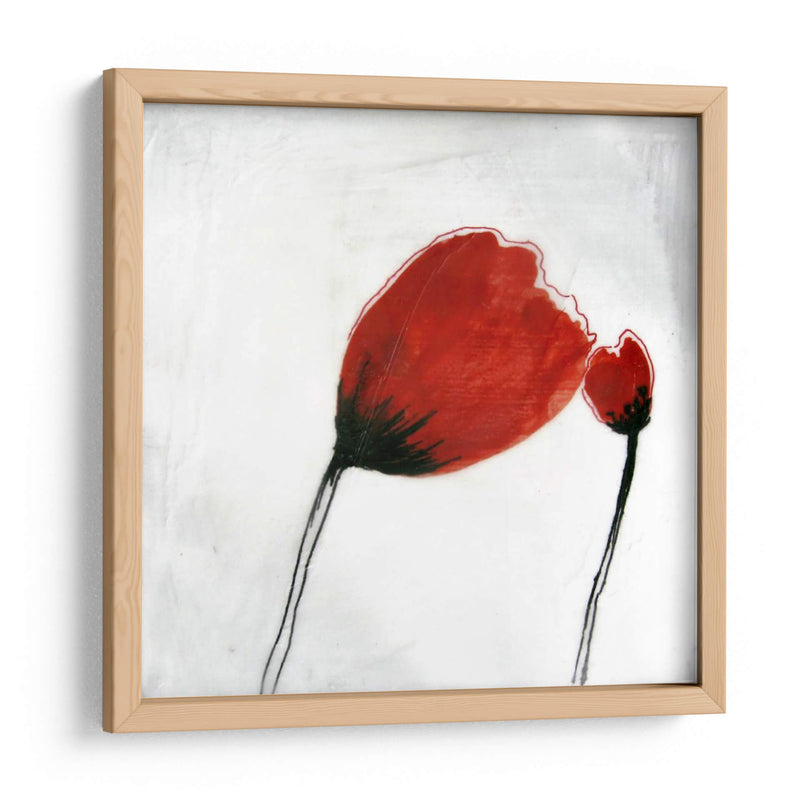 Drops Red Iv - Open Journey | Cuadro decorativo de Canvas Lab