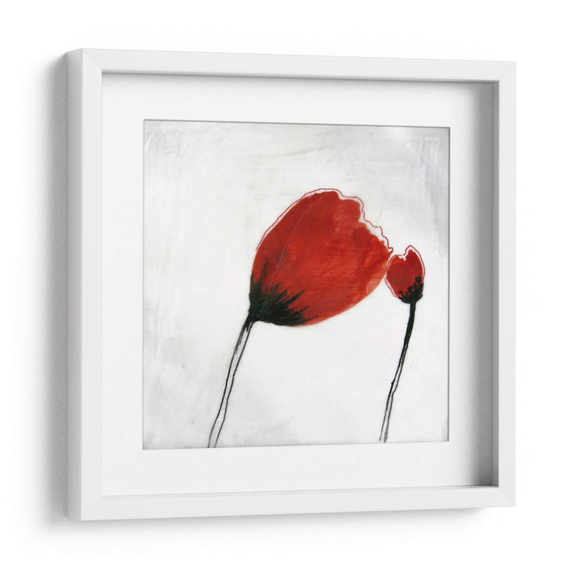 Drops Red Iv - Open Journey | Cuadro decorativo de Canvas Lab