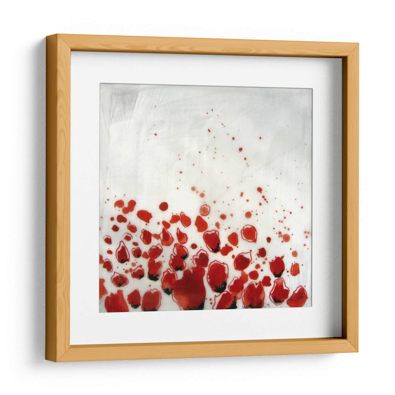 Drops Red Viii - Open Journey | Cuadro decorativo de Canvas Lab