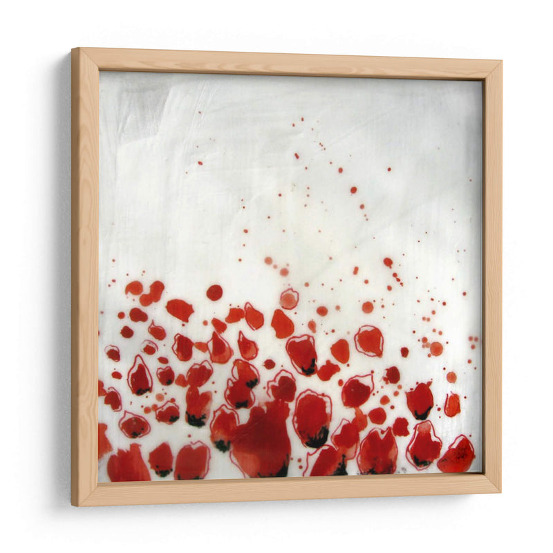 Drops Red Viii - Open Journey | Cuadro decorativo de Canvas Lab