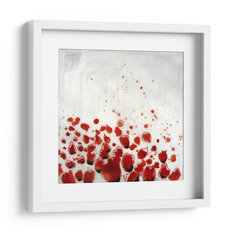 Drops Red Viii - Open Journey | Cuadro decorativo de Canvas Lab