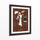 Miss Pizza - Sydney Wright | Cuadro decorativo de Canvas Lab