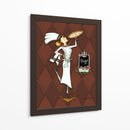 Miss Pizza - Sydney Wright | Cuadro decorativo de Canvas Lab