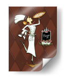 Miss Pizza - Sydney Wright | Cuadro decorativo de Canvas Lab