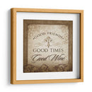 Inspiración Del Vino I - Beth Anne Creative | Cuadro decorativo de Canvas Lab
