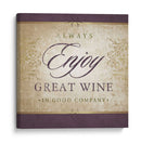 Inspiración Del Vino Iii - Beth Anne Creative | Cuadro decorativo de Canvas Lab