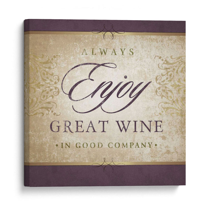 Inspiración Del Vino Iii - Beth Anne Creative | Cuadro decorativo de Canvas Lab