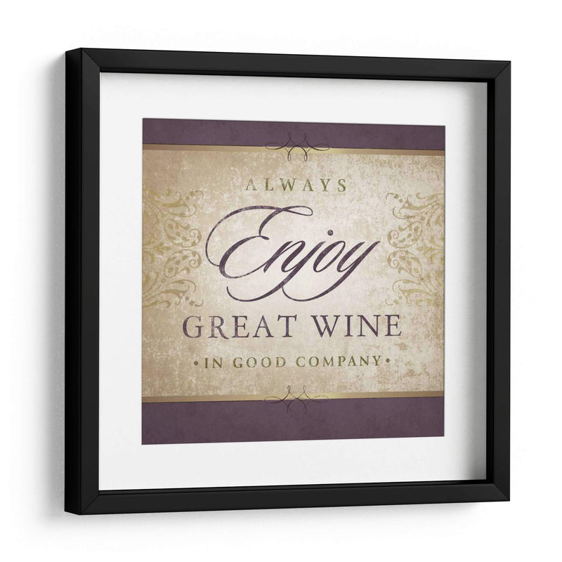 Inspiración Del Vino Iii - Beth Anne Creative | Cuadro decorativo de Canvas Lab