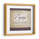 Inspiración Del Vino Iii - Beth Anne Creative | Cuadro decorativo de Canvas Lab