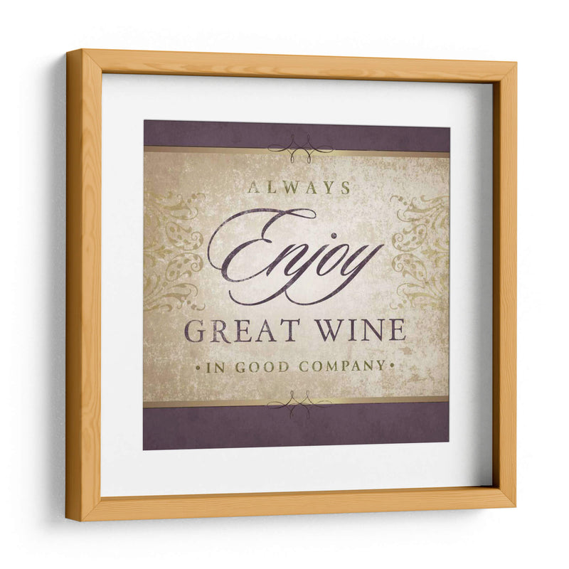 Inspiración Del Vino Iii - Beth Anne Creative | Cuadro decorativo de Canvas Lab