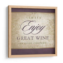 Inspiración Del Vino Iii - Beth Anne Creative | Cuadro decorativo de Canvas Lab