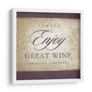 Inspiración Del Vino Iii - Beth Anne Creative | Cuadro decorativo de Canvas Lab