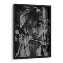 Link with Arrow Drip - Dry Ink | Cuadro decorativo de Canvas Lab