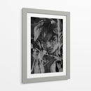 Link with Arrow Drip - Dry Ink | Cuadro decorativo de Canvas Lab