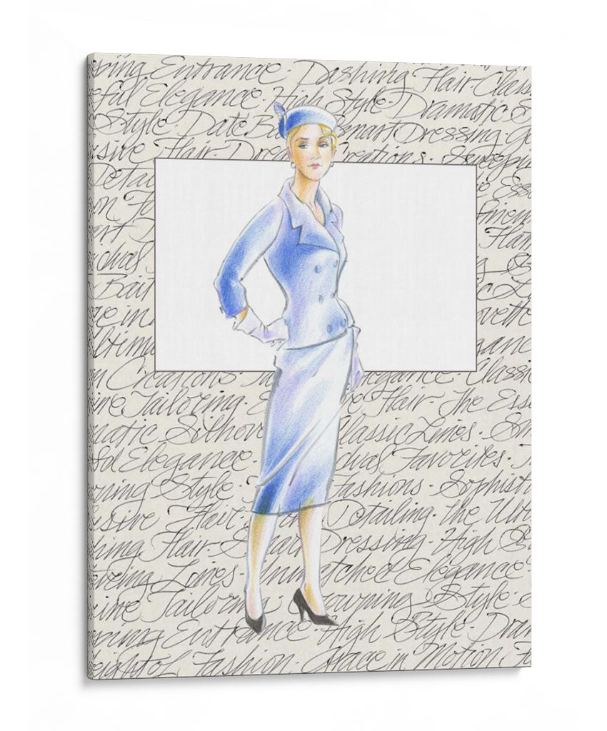 50S Moda Xi - Elissa Della-Piana | Cuadro decorativo de Canvas Lab