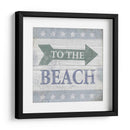 Signo De Playa Vii - Beth Anne Creative | Cuadro decorativo de Canvas Lab