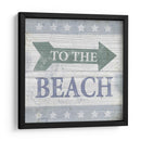Signo De Playa Vii - Beth Anne Creative | Cuadro decorativo de Canvas Lab