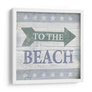 Signo De Playa Vii - Beth Anne Creative | Cuadro decorativo de Canvas Lab