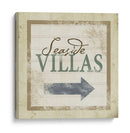 Signo De Playa Viii - Beth Anne Creative | Cuadro decorativo de Canvas Lab