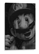 Mario Drip - Dry Ink | Cuadro decorativo de Canvas Lab