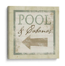 Signo De Playa X - Beth Anne Creative | Cuadro decorativo de Canvas Lab