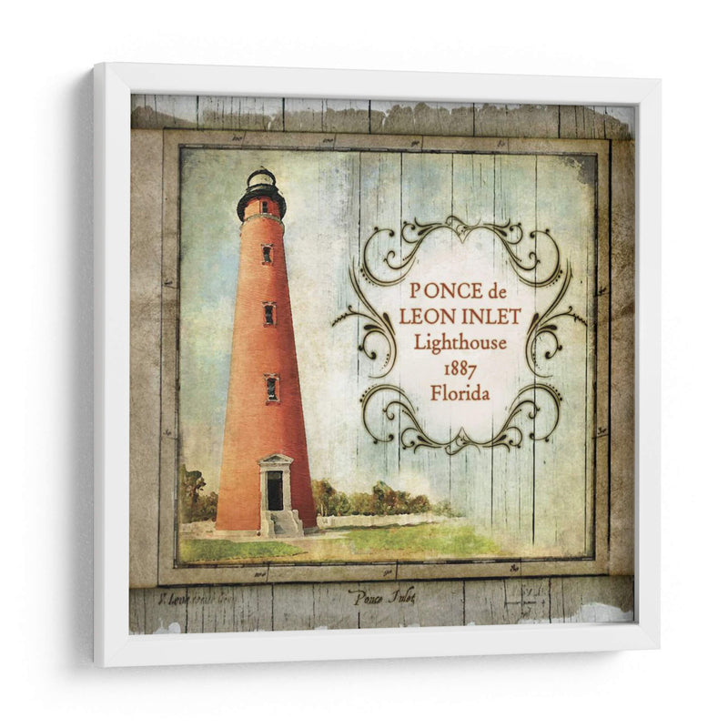 Faro De Florida Viii - Beth Anne Creative | Cuadro decorativo de Canvas Lab