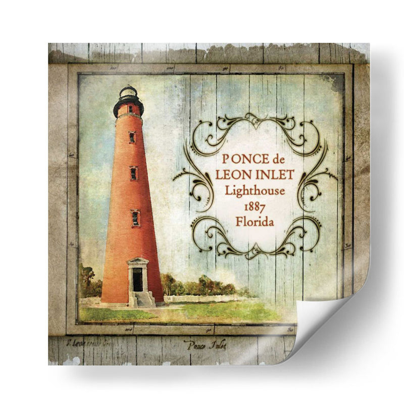 Faro De Florida Viii - Beth Anne Creative | Cuadro decorativo de Canvas Lab