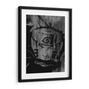 Naruto Tailed Beast Mode Drip - Dry Ink | Cuadro decorativo de Canvas Lab