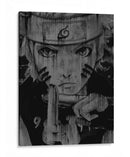 Naruto Jutsu Drip - Dry Ink | Cuadro decorativo de Canvas Lab