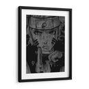 Naruto Jutsu Drip - Dry Ink | Cuadro decorativo de Canvas Lab