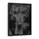 Naruto Jutsu Drip - Dry Ink | Cuadro decorativo de Canvas Lab