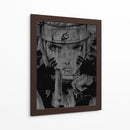 Naruto Jutsu Drip - Dry Ink | Cuadro decorativo de Canvas Lab
