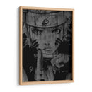 Naruto Jutsu Drip - Dry Ink | Cuadro decorativo de Canvas Lab