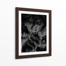 Sasuke Kusanagi Drip - Dry Ink | Cuadro decorativo de Canvas Lab