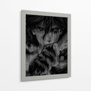 Sasuke Kusanagi Drip - Dry Ink | Cuadro decorativo de Canvas Lab