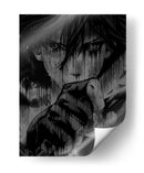 Sasuke Kusanagi Drip - Dry Ink | Cuadro decorativo de Canvas Lab