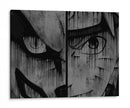 Kurama & Naruto Drip - Dry Ink | Cuadro decorativo de Canvas Lab