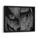 Kurama & Naruto Drip - Dry Ink | Cuadro decorativo de Canvas Lab