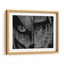 Kurama & Naruto Drip - Dry Ink | Cuadro decorativo de Canvas Lab