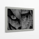 Kurama & Naruto Drip - Dry Ink | Cuadro decorativo de Canvas Lab