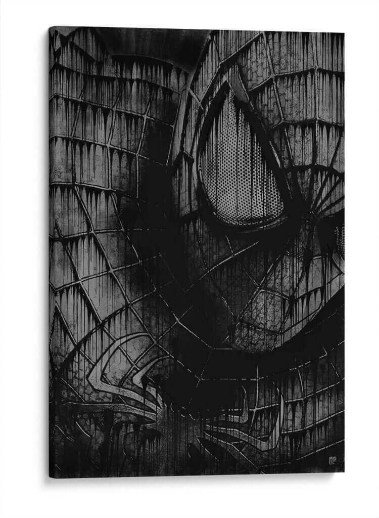 Spiderman Drip - Dry Ink | Cuadro decorativo de Canvas Lab